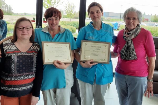receptie 25 jaar dienst 