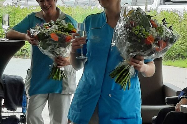 receptie 25 jaar dienst 