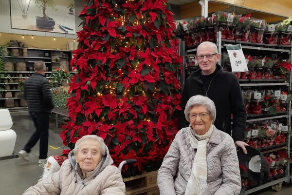 kerstsfeer opsnuiven in famiflora '24