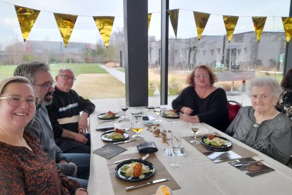 nieuwjaarsetentje met de familie '25